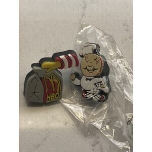 Speede McDonalds Mascot Before Ronald & HBO Soft Pins Never Worn